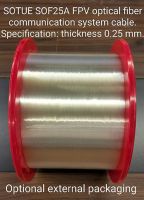 FPV drone optical fiber cable - G657A2 optical fiber - optical fibre cable - fibre optic cable - fiber optic equipment manufacturer -ModelSOF25A