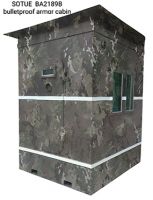 Bulletproof cabin - Bulletproof house - Bulletproof armor house - Ballistic armor cabin - Bulletproof security cabin - bulletproof armored cabin manufacturer -ModelBA2189B