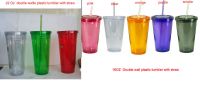 plastic tumbler