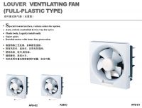 Louver type ventilating fan(Full-Plastic type)