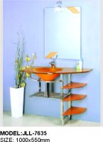 Wash Basin In Glass For Bathroom