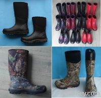 Various Neoprene Rain Boots, Neoprene Boots, Camo Neoprene Rubber Boots, Heat Preservation Rubber Rain Boots, Neoprene Rubber Rain Boots