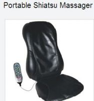 1)	Portable shiatsu kneading and rolling massage cushion