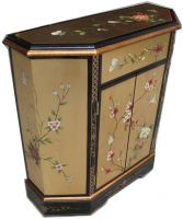 lacquer  cabinet, oriental cabinet