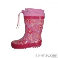 kids rubber boots