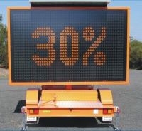 VMS led traffic screen