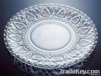 glass plate & bowl