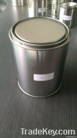 1L metal paint tin can