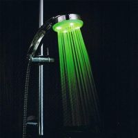 Three colors led shower head w/CE, ROHS