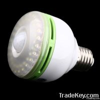 110V-240V E27 48 LEDs PIR Occupancy Motion Sensor LED Light Bulb Lamp