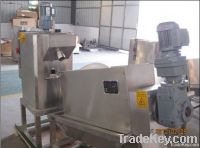 screw sludge dewatering machine