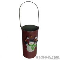 Metal Flower Pail