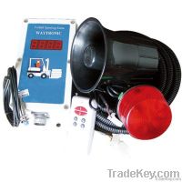 Forklift over-speed alarm