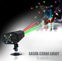 15 patterns/ sound active/remote control/plastic box mini laser light