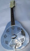 Engraving Resonator Mandolin