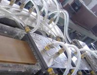 Wood-PVC ceiling board line