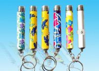 LED projection flashlight