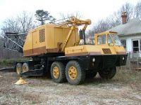 P & H Truck crane