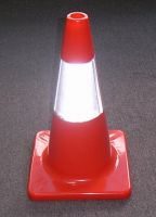 Soft PVC Reflective Traffic Cone (3W1012