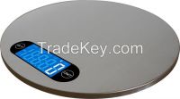 Wall Mounted Kitchen Scales Round Shape