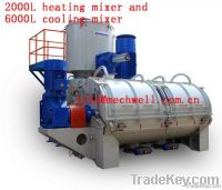 huge 2000/6000 liters PVC mixer mixing machine