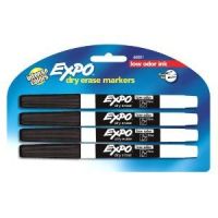 Expo Low Odor Dry erase marker fine point black