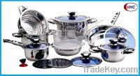 18PCS SS COOKWARE SET