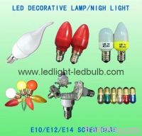 E12/E14 LED light bulbs