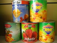 canned fruit