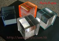 Acrylic Cube Photo Frame