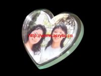 Acrylic Heart-shaped Photo frame