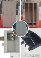 competitive 3 door metal wardrobe locker, steel cupboard