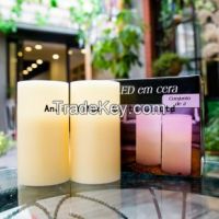 Remote Control Flameless Wax LED Candle