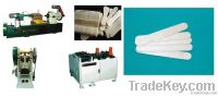 Ice cream stick spoon tongue depressor spatula making machine production manufacturing line plant