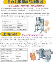 Automatic hamburger forming machine