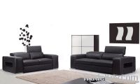 Multi-functional storage single double trio of leather sofas
