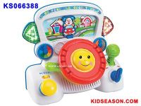 EDUCATIONAL BABY LEARNING STEERING WHEEL TOYS