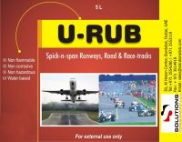 Tyre mark remover from road, runways and race track