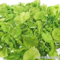 dried lettuce slice