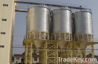 Bolted steel silo for grain storage