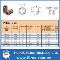 Countersunk Head Full Hex. Rivet Nut Fastener / Hex, Rivet Nut