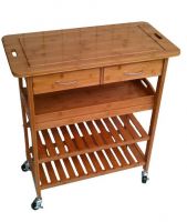 BAMBOO KITCHEN TROLLEY(BK7715)