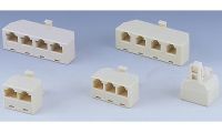  Tel Modular "T" Adapter,Modular Adapter(Conductor Modular Triplex)