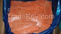 frozen salmon fillet