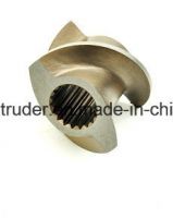 Screw segments for twin screw extruder