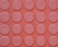 Low round dot rubber sheet