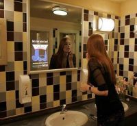 magic mirror, ad mirror