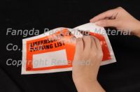 Packing slip envelope