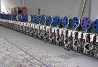 Multi-head Chenille machine with double sequins