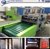 Aluminium foil rewinding machine